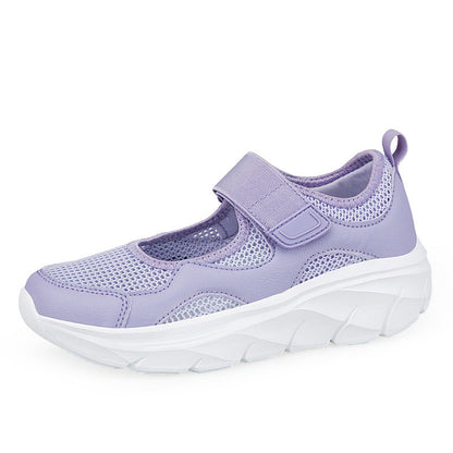 Damen Sneaker Atmungsaktives Netzmaterial Leicht