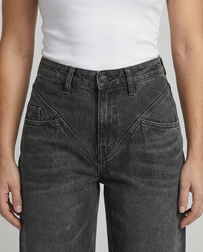 Damen Hochtaillierte Vintage Jeans Retro Stil