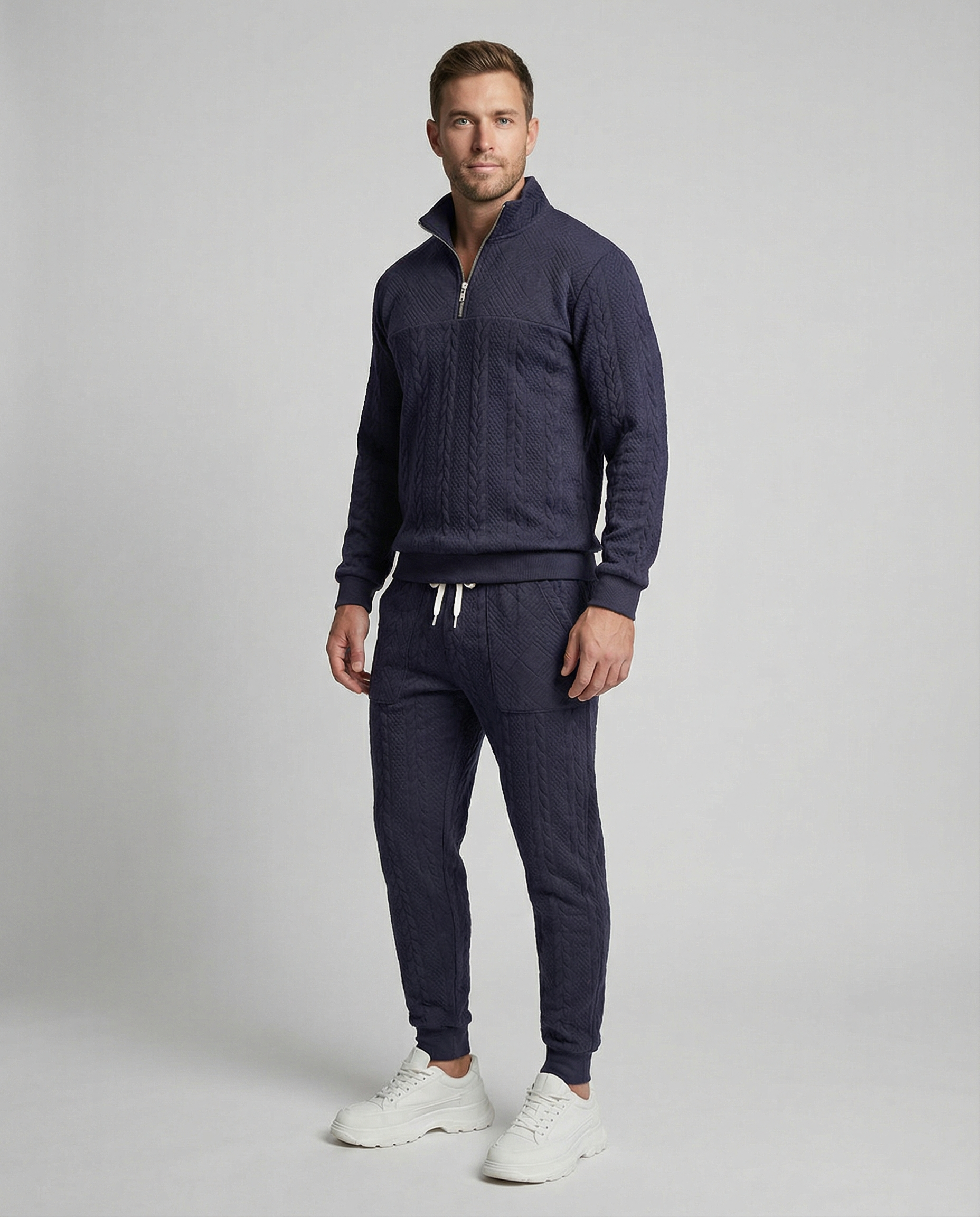 Herren Strickanzug Bequem Qualität - Norvielle