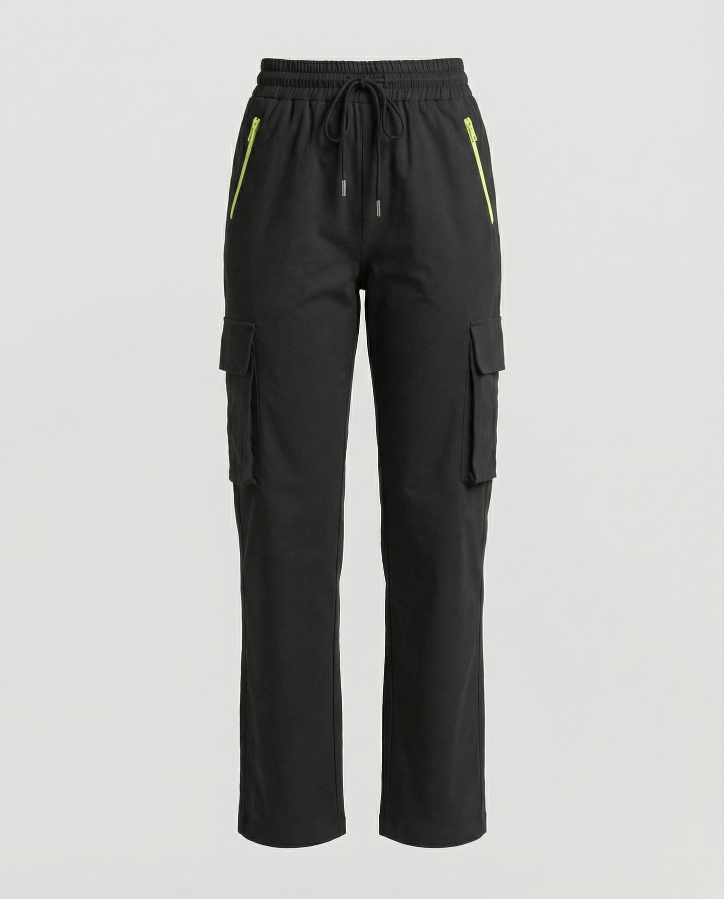 Damen Cargohose Elastisch Mit Taschen Bequem