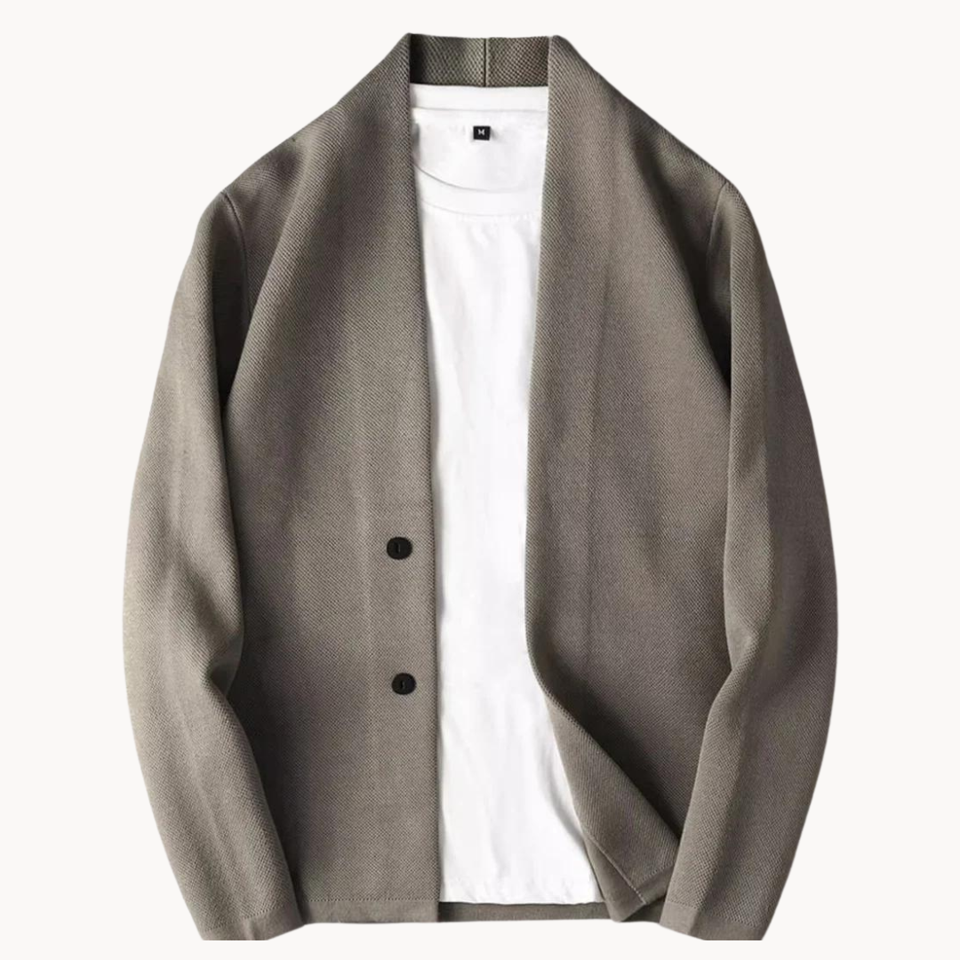 Herren Slim-Fit Blazer Modern Elegant Schwarz - Norvielle