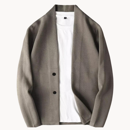 Herren Slim-Fit Blazer Modern Elegant Schwarz - Norvielle