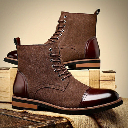 Herren Lederstiefel Oxford