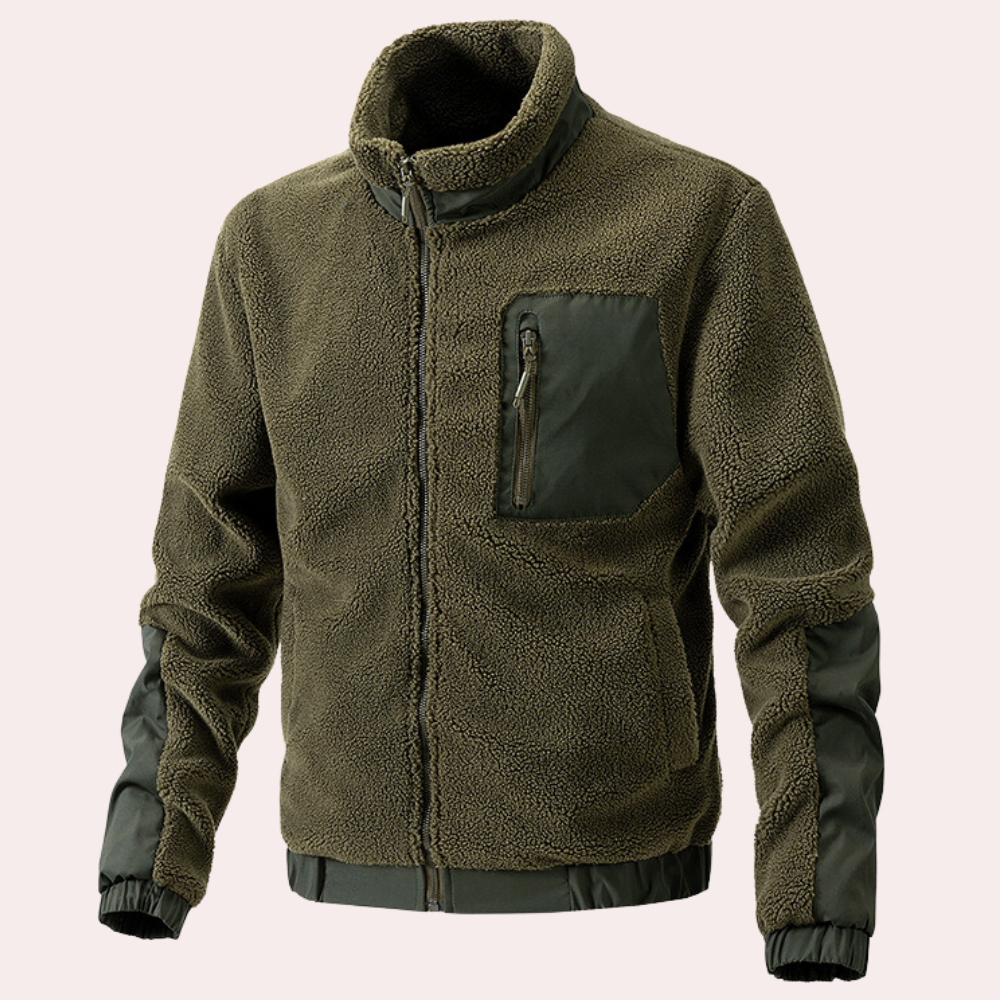 Herren Winterjacke Isoliert Wasserdicht