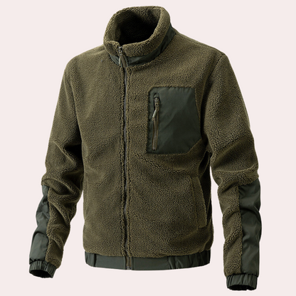 Herren Winterjacke Isoliert Wasserdicht