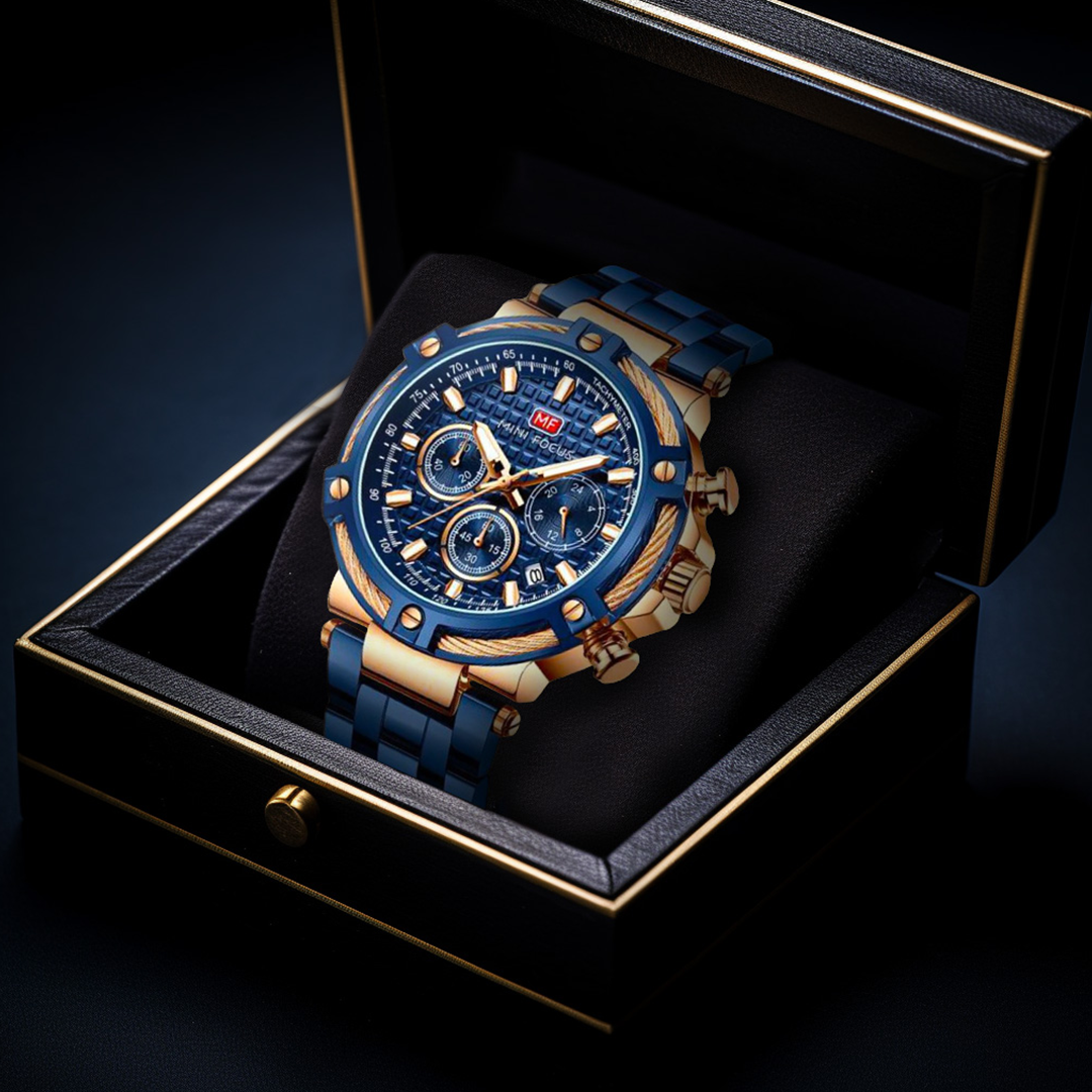 Herren Quarzuhr Maritime Armbanduhr