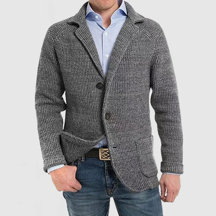 Herren Slim-Fit Blazer Businessanzug Modern