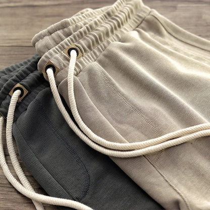 Herren Bermuda Shorts Leicht Bequem Sommerweiß