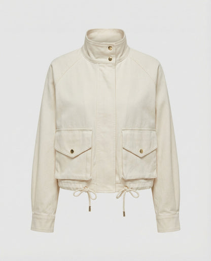 Damen Kurzjacke Trenchcoat Frühjahr Lockere Passform