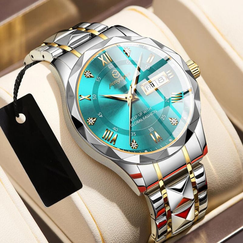 Herrenuhr Edel Leder