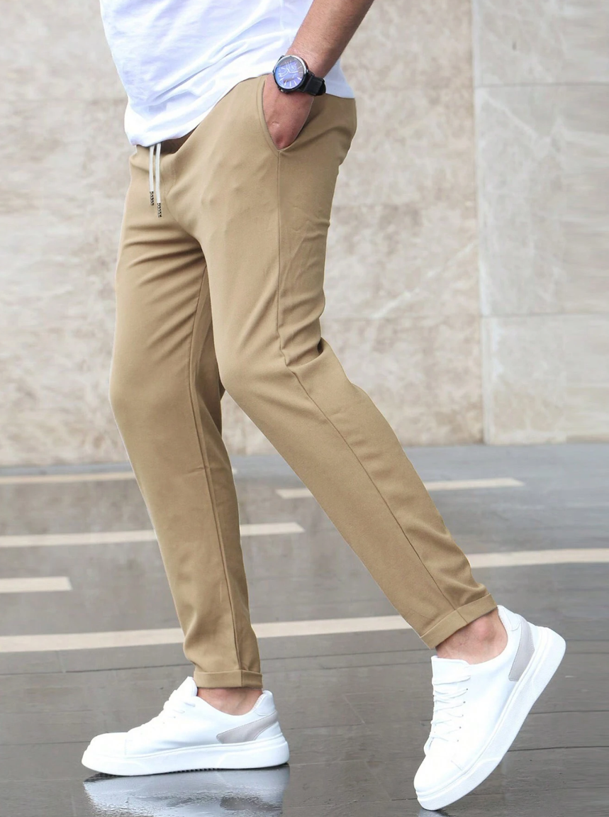 Herren Joggerhose Slim Fit Stretch