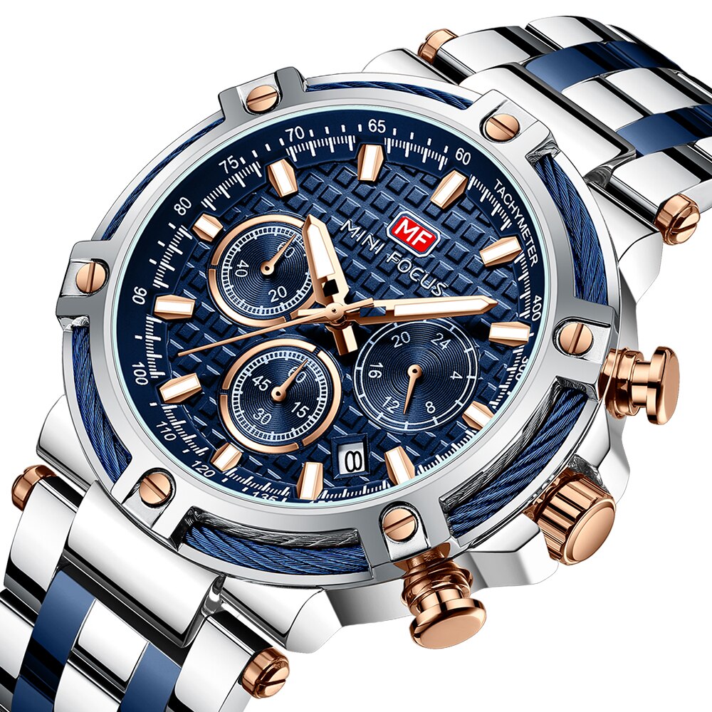 Herren Quarzuhr Maritime Armbanduhr