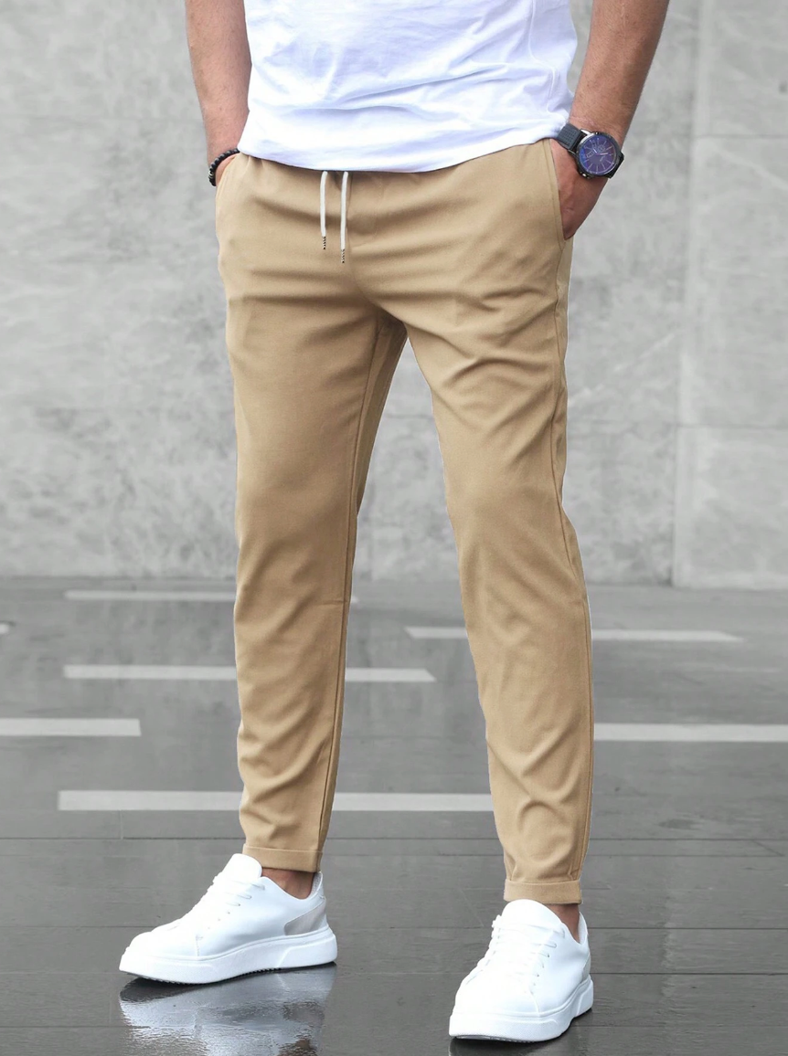 Herren Joggerhose Slim Fit Stretch