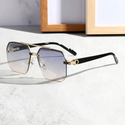 Herren Sonnenbrille Geometrisch Sportlich Modern