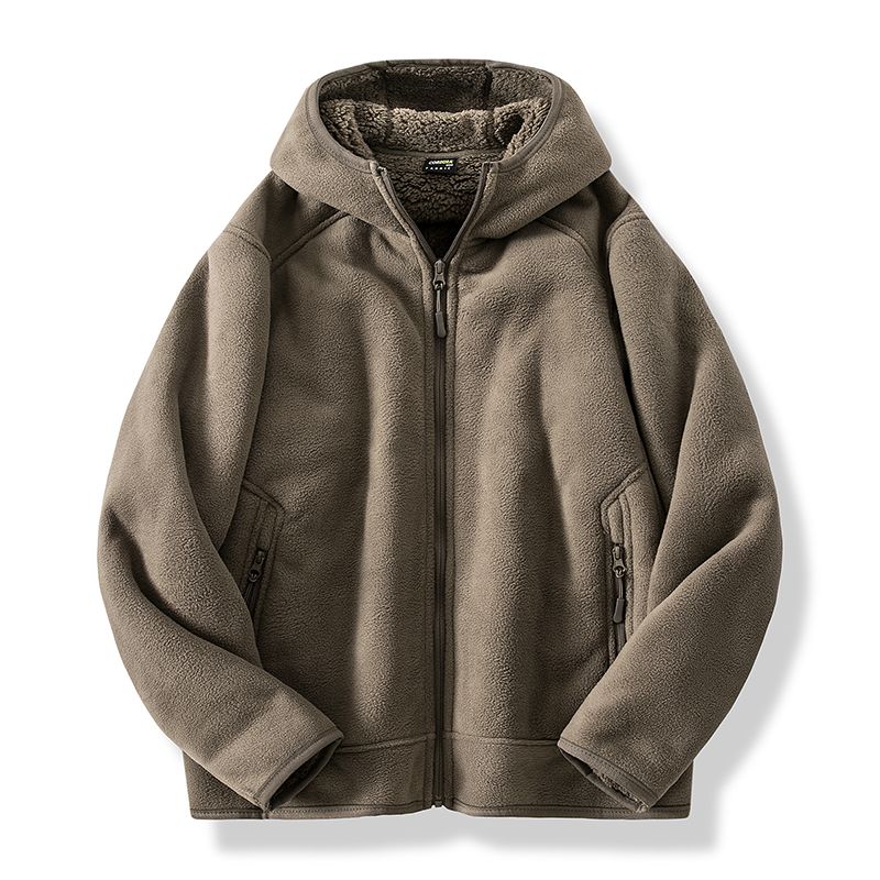 Herren Fleecejacke Warm Isolierend Outdoor