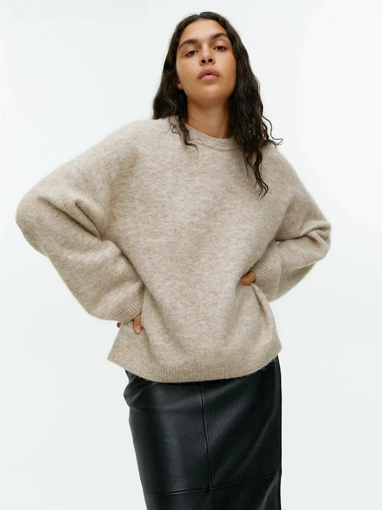 Damen Pullover Relaxed Fit Bequem Trendfarben