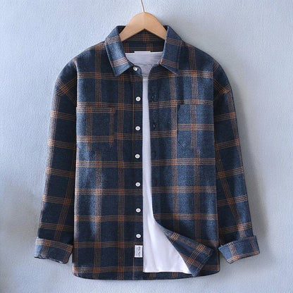 Herren Oxford-Hemd Klassisch Elegantes Baumwolle