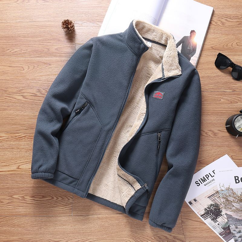 Herren Outdoor-Jacke Fleecegefüttert Warm