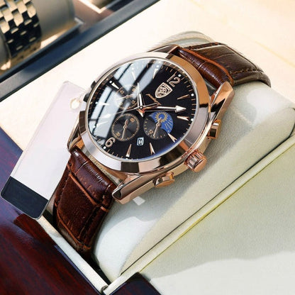 Herrenuhr Edelstahl Automatik Elegant - Norvielle