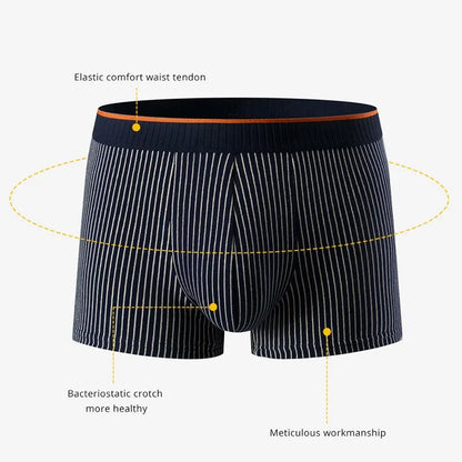 Herren Boxershorts Baumwolle Weich