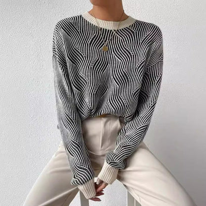 Damen Strickpullover Rollkragen Warm Weich - Norvielle
