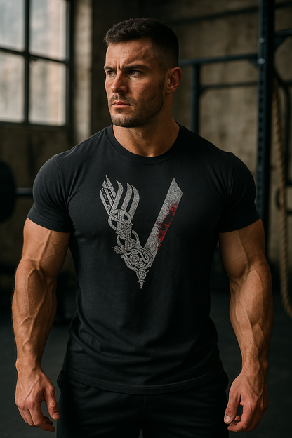 Herren T-Shirt Baumwolle Leicht Bequem Weiss