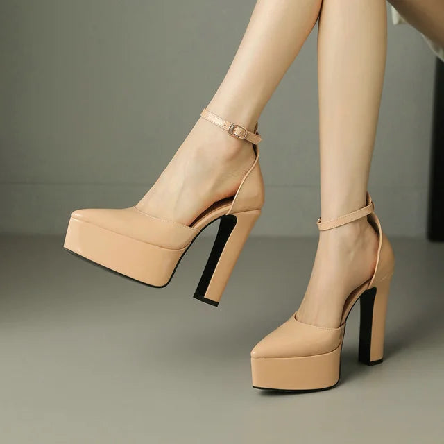Damen Hochhackige Pumps Rosa Elegant
