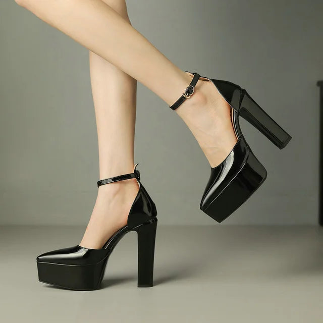 Damen Hochhackige Pumps Rosa Elegant