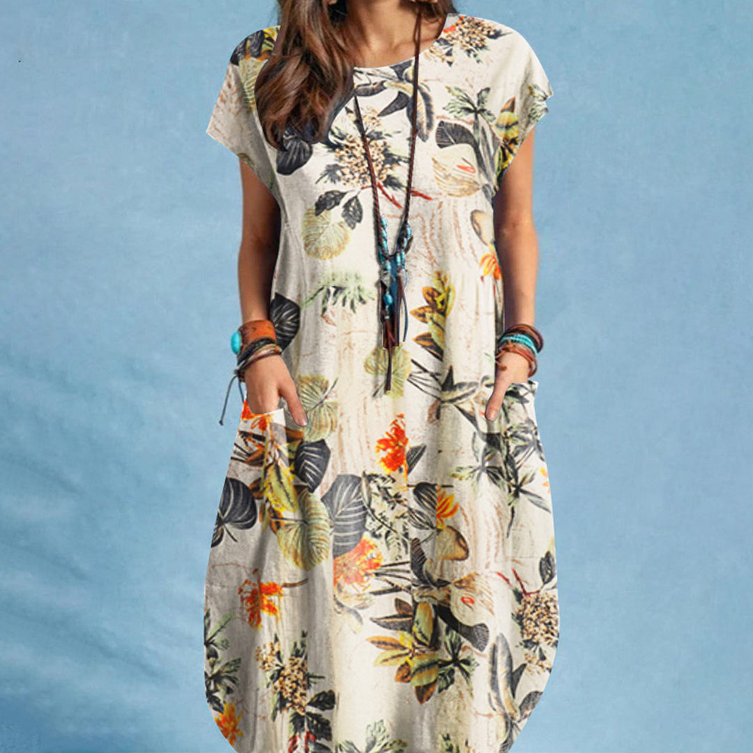 Elegantes Damen Freizeitkleid Mit Stil