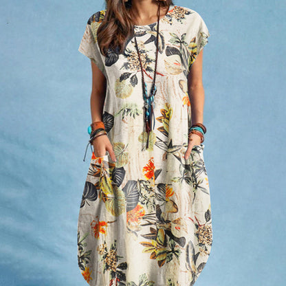 Elegantes Damen Freizeitkleid Mit Stil