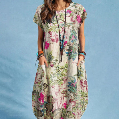 Elegantes Damen Freizeitkleid Mit Stil