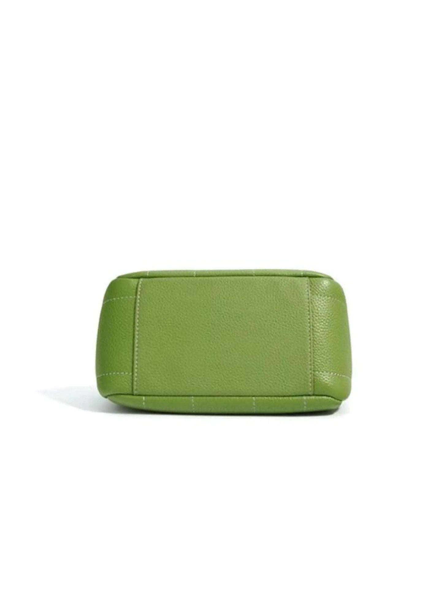Damen Lederhandtasche Grün Minimalistisch