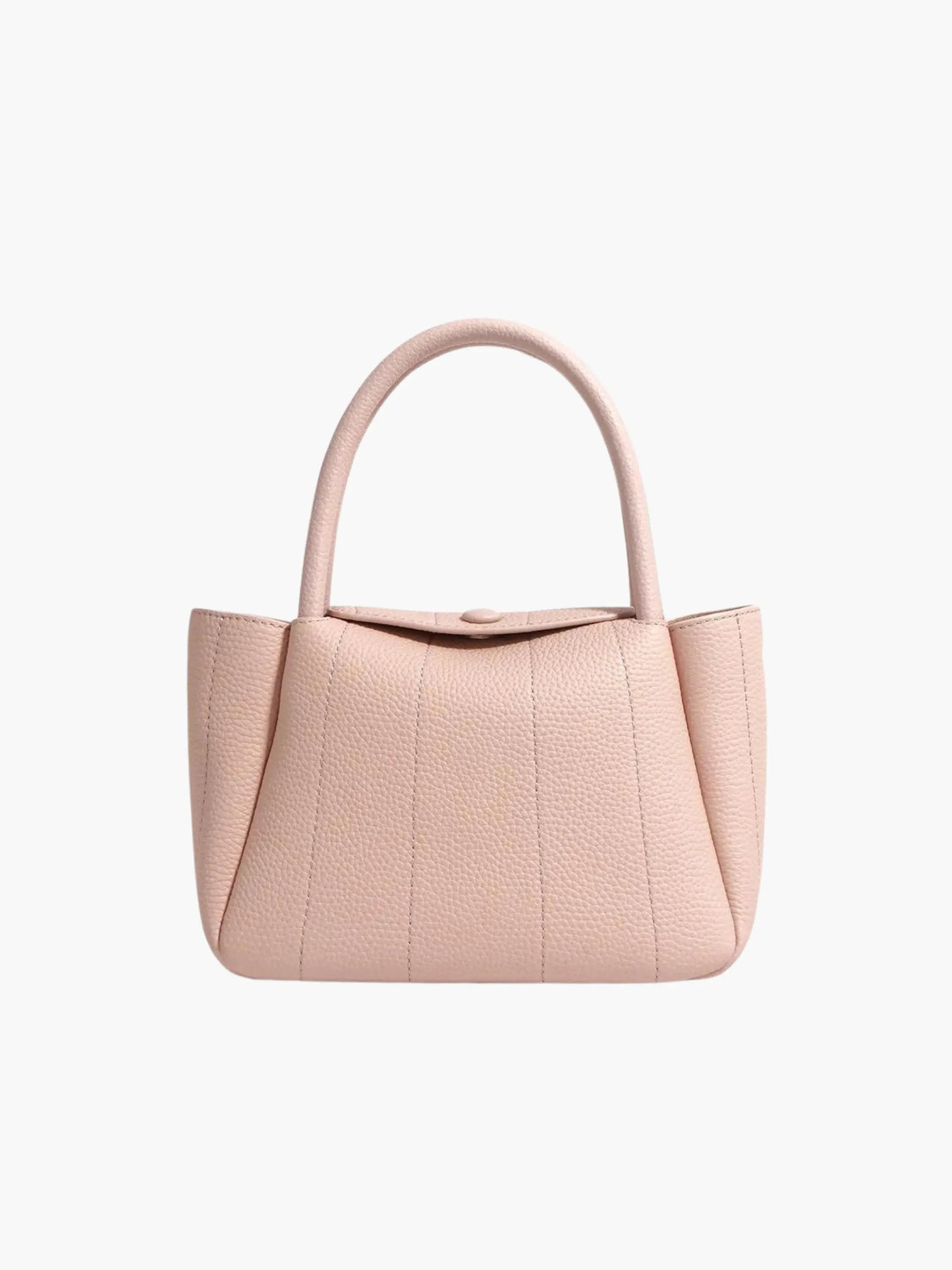Damen Lederhandtasche Grün Minimalistisch