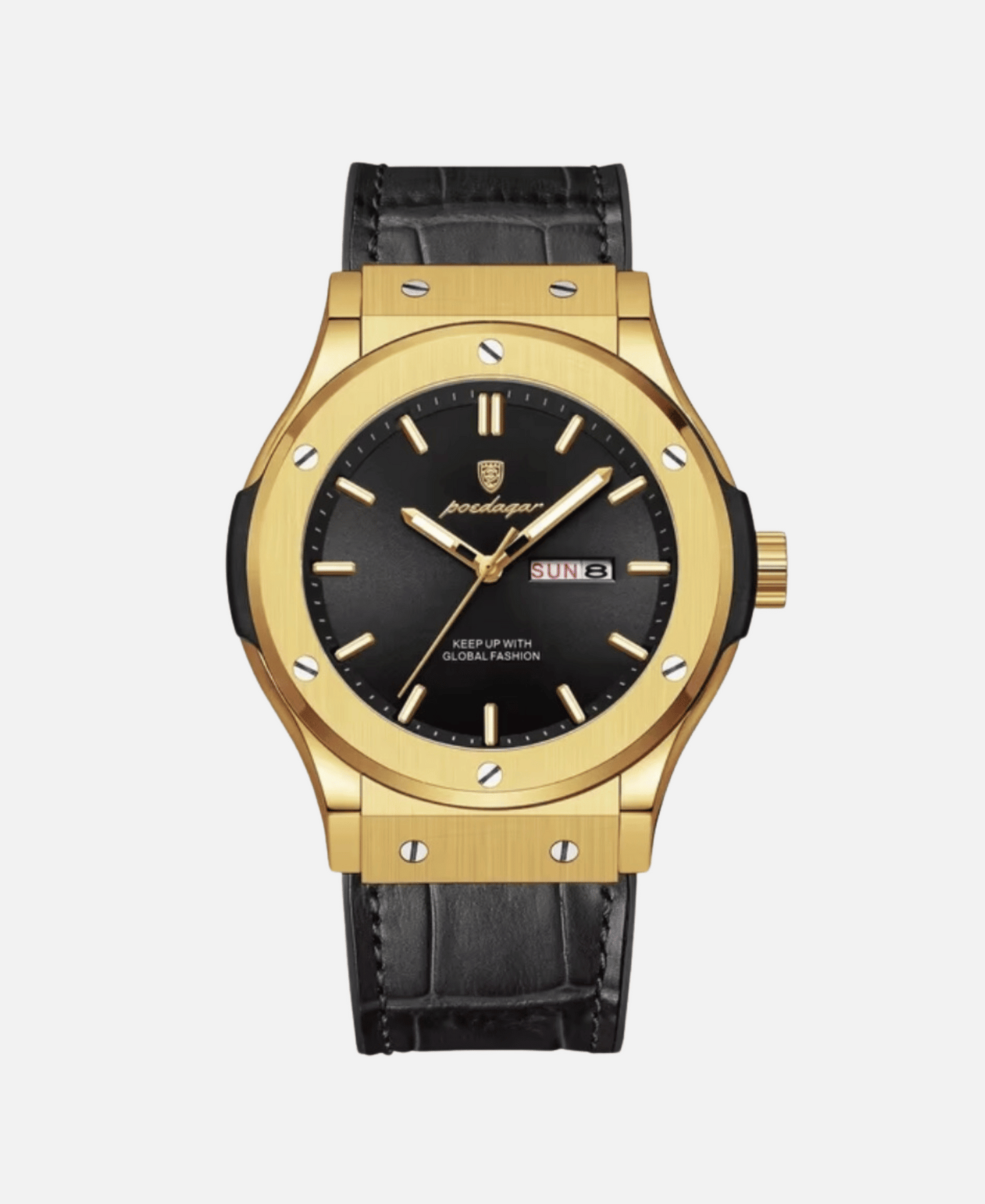 Herrenuhr Klassisch Leder Armband Elegantes Design