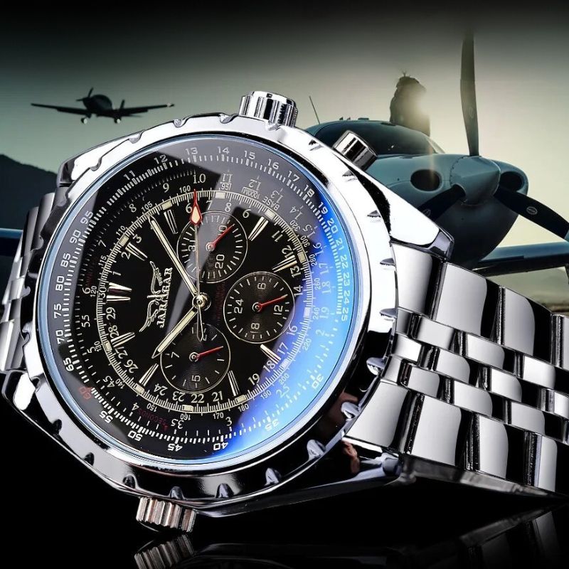 Herren Armbanduhr Militär Quarz Robust