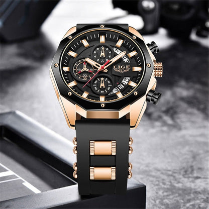 Herrenuhr Leder Pilotenuhr Klassisch