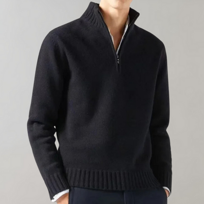 Herren Sweater Baumwolle Elegant Größe