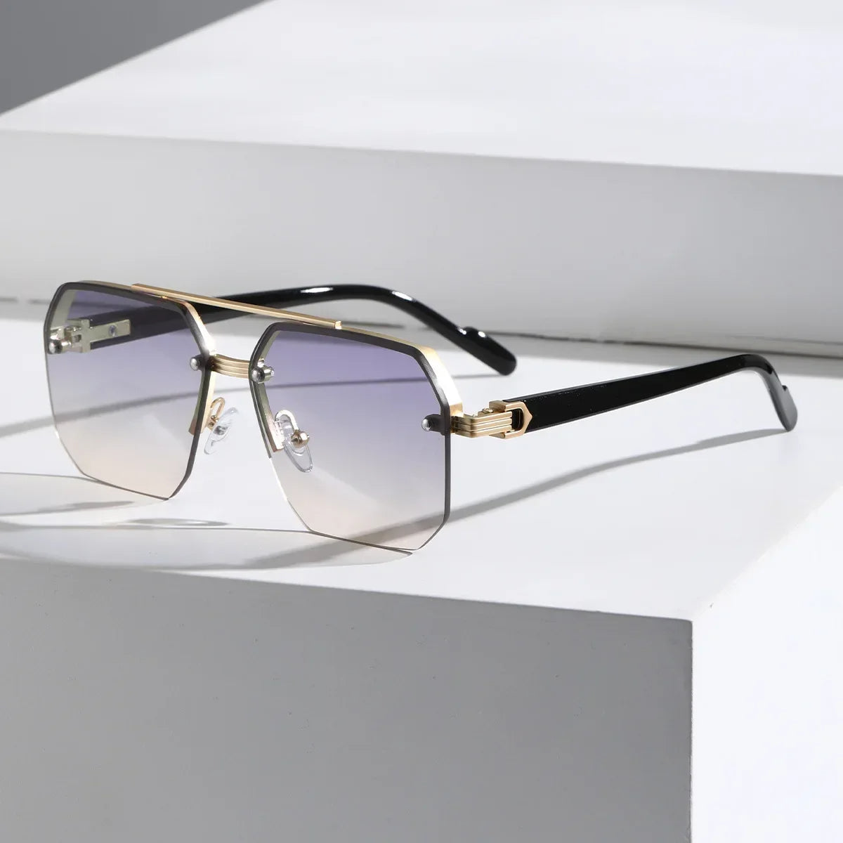 Herren Sonnenbrille Geometrisch Sportlich Modern