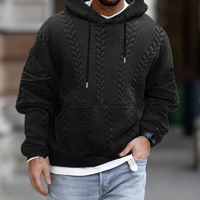 Herren Kapuzenpullover Warm Bequem