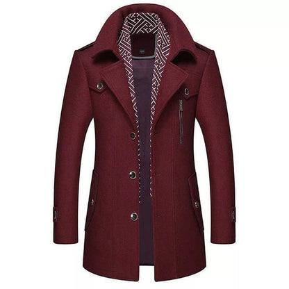 Herren Mantel Elegant Klassisch