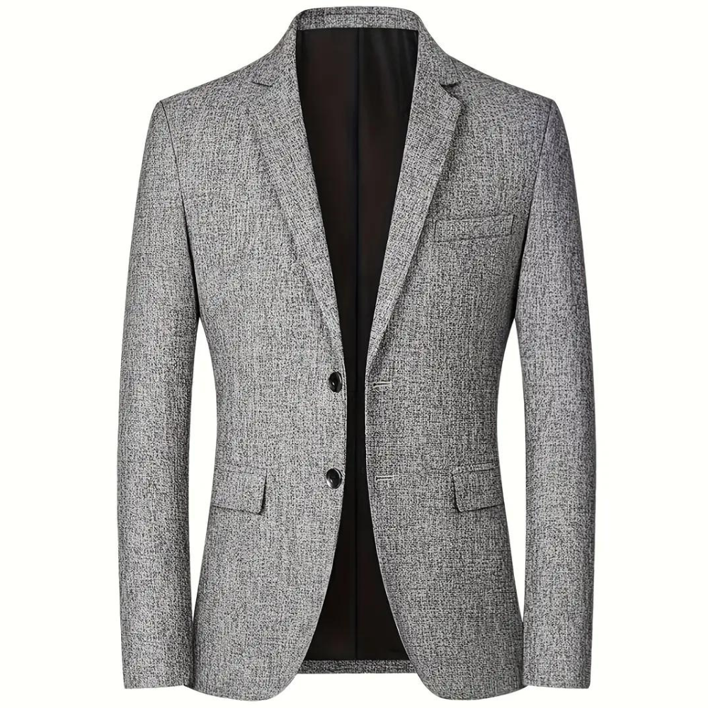 Herren Blazer Slimfit Grau Schwarz Marineblau - Norvielle