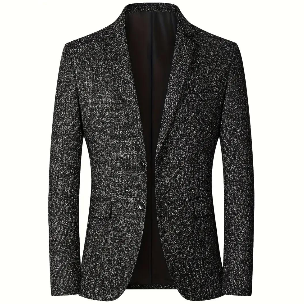 Herren Blazer Slimfit Grau Marineblau