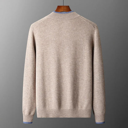Herren Cashmere-Jacke Warme Winterjacke Elegant