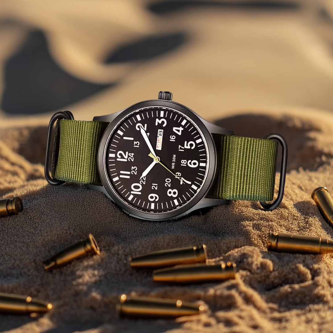Herren Sportuhr Robust Wasserdicht Armbanduhr