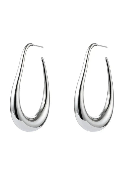 Silber Ohrringe Modern Küstenstil - Norvielle