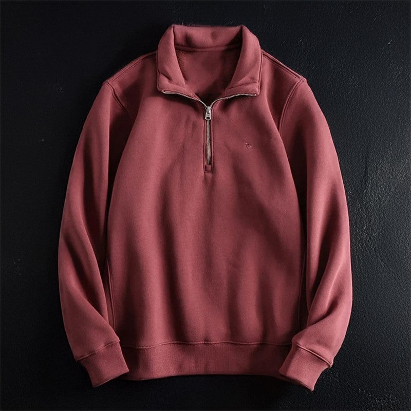 Herren Oversize Sweatshirt Reißverschluss - Norvielle
