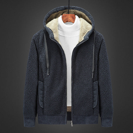 Herren Fleece-Kapuzenpullover Gefüttert Warm - Norvielle