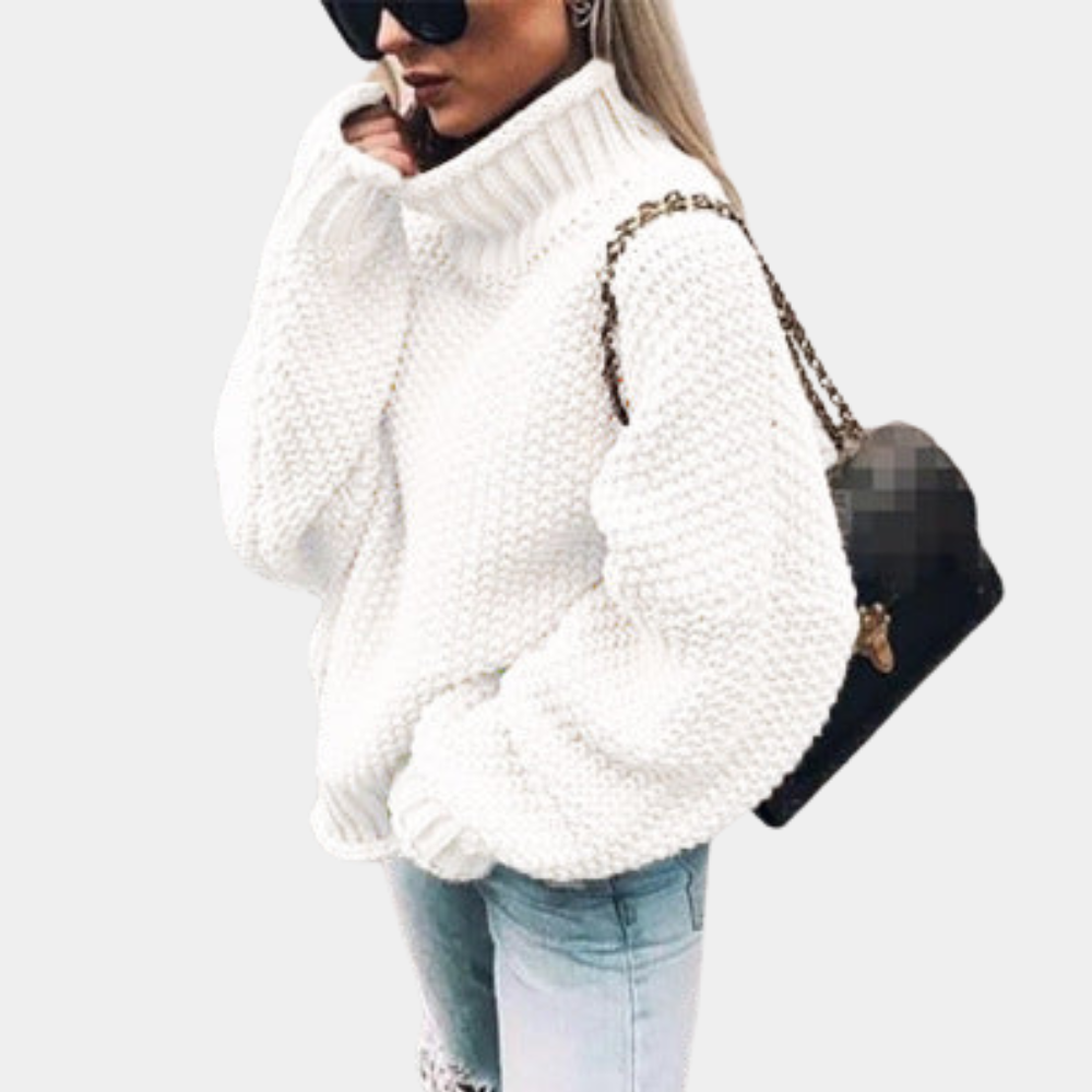 Damen Oversize Pullover Grobstrick Bequem - Norvielle