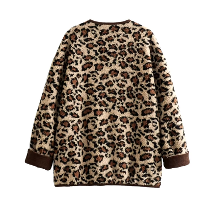 Rückansicht des WildFlausch Panthera Coat
