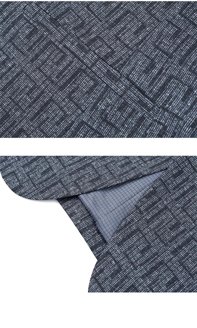 Herren Blazer Schmal Geometrisches Muster Modern
